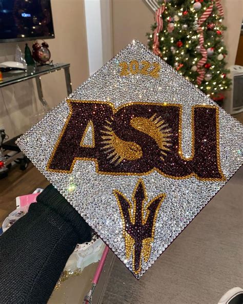 asu grad cap|asu graduation attire.